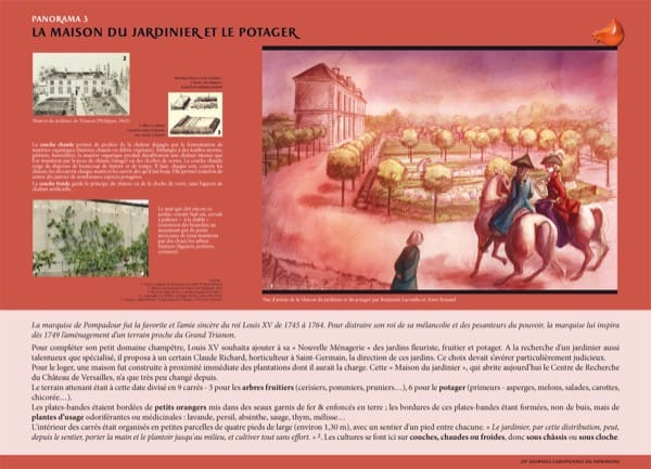 Journées Européennes du patrimoine au château de Versailles - Le Trianon, la maison du jardinier et le potager